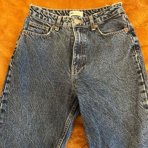 Zara High Waisted Mom Jean